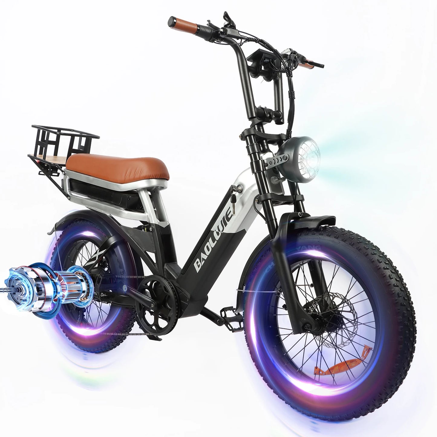 Baolujie DM01 Electric Bike 2000W 60V 30Ah Battery