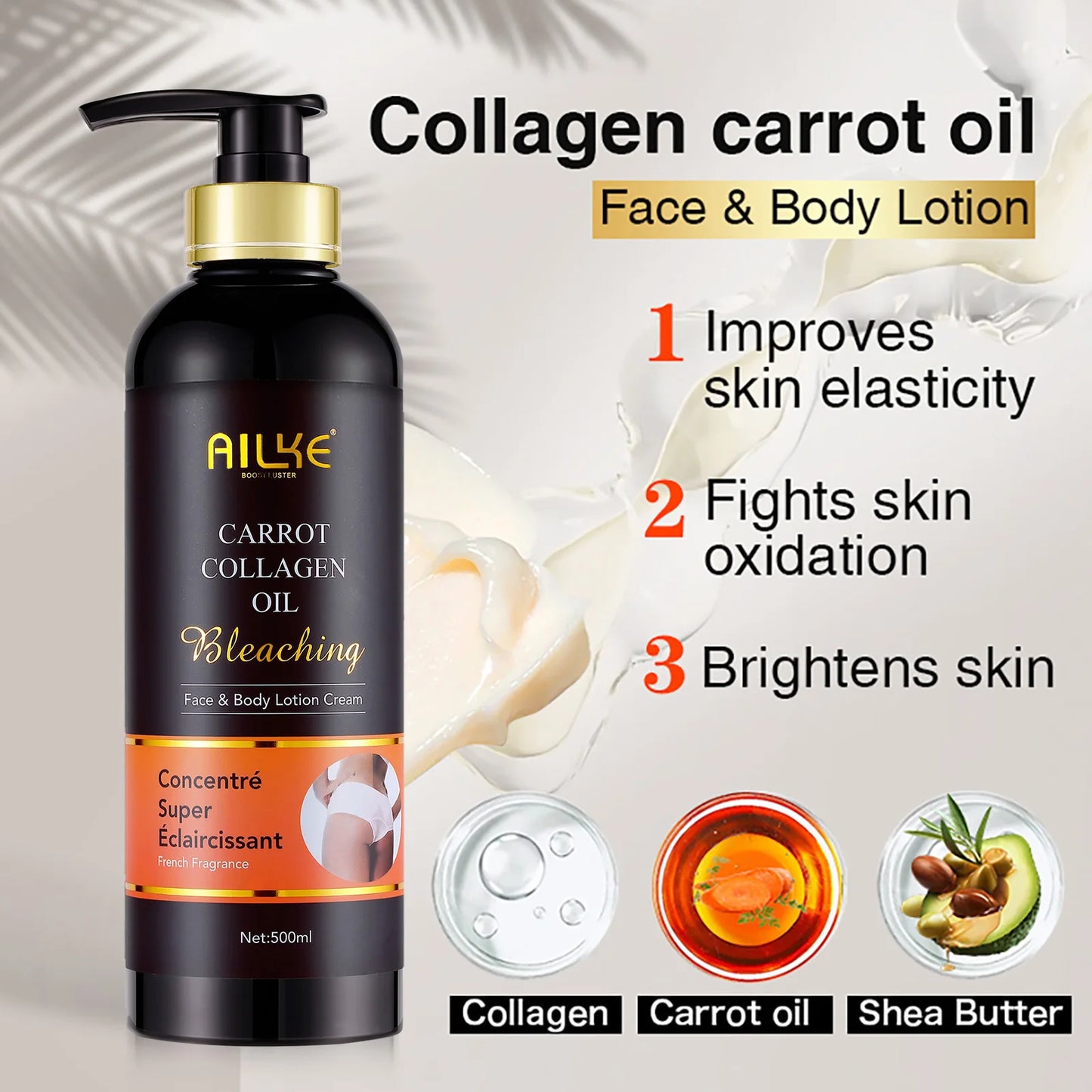 AILKE Collagen 5in1 Skin Care Kit Radiant Complexion Elixir