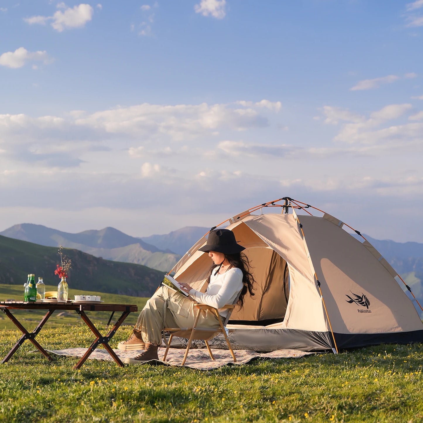 Pakicetus Instant Portable Tent Shelter for Beach and Camping