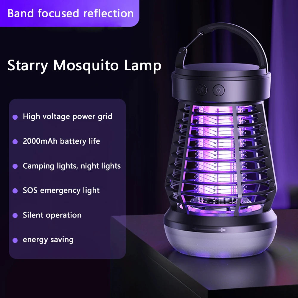 LED Mosquito Lamp Automatic Attraction And Electric Repellent