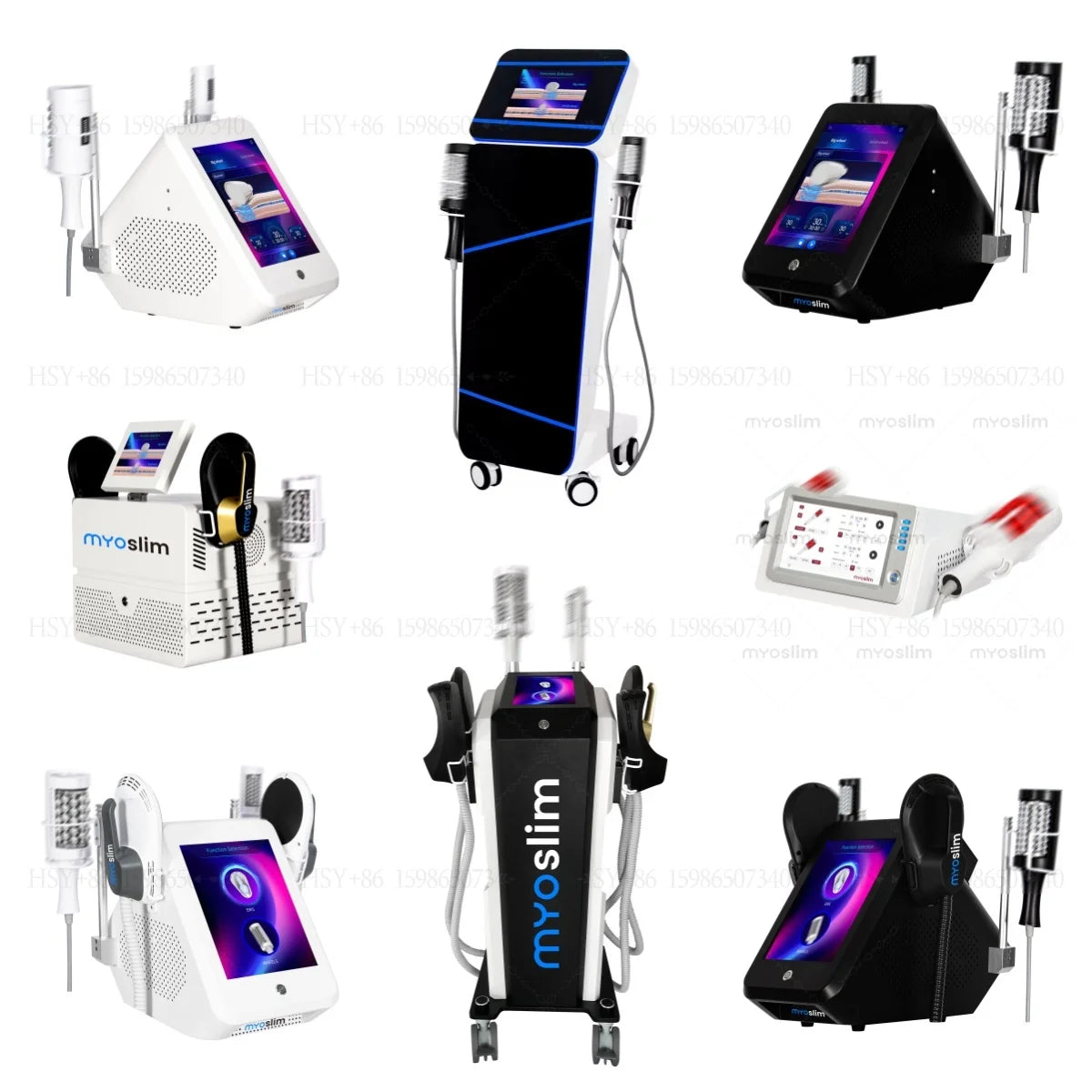 Myoslim EMS Body Sculpt Machine RF Vacuum Roller