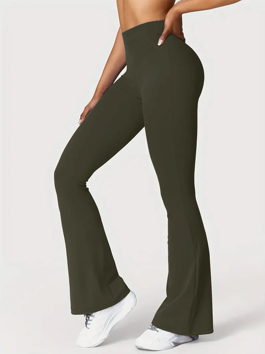 V-Waist Push-Up Gym Leggings For Women Comfort Fit