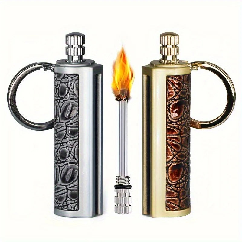 TopFlames Vintage Permanent Lighter 10000 Strikes Flint Fire Starter