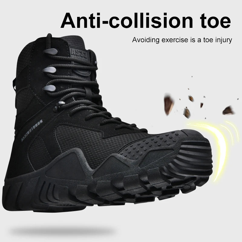 Louis Kadhrcn Mens Waterproof Hiking Boots Lightweight Durable