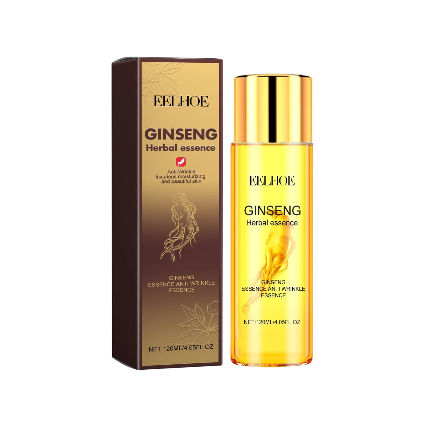 Eelhoe Ginseng Anti Aging Serum For Wrinkle Reduction And Firming