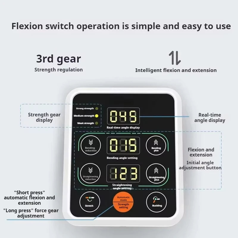 Electric Knee Joint Rehabilitation Machine for Home Use