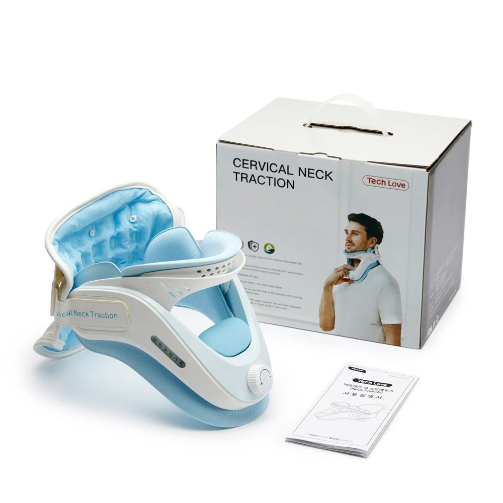 Adjustable Cervical Neck Traction Device For Home Use
