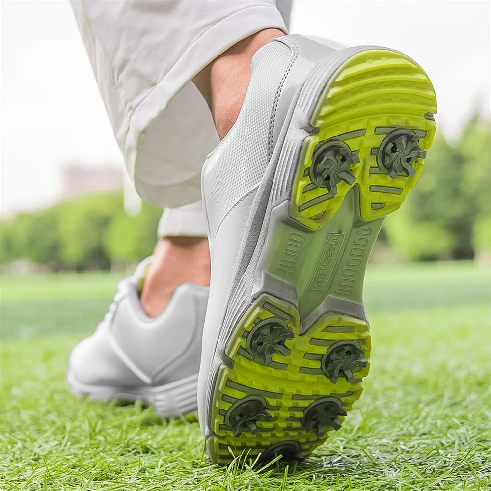 New Golf Shoes Men Waterproof Golf Sneakers Anti Slip Walking Footwears