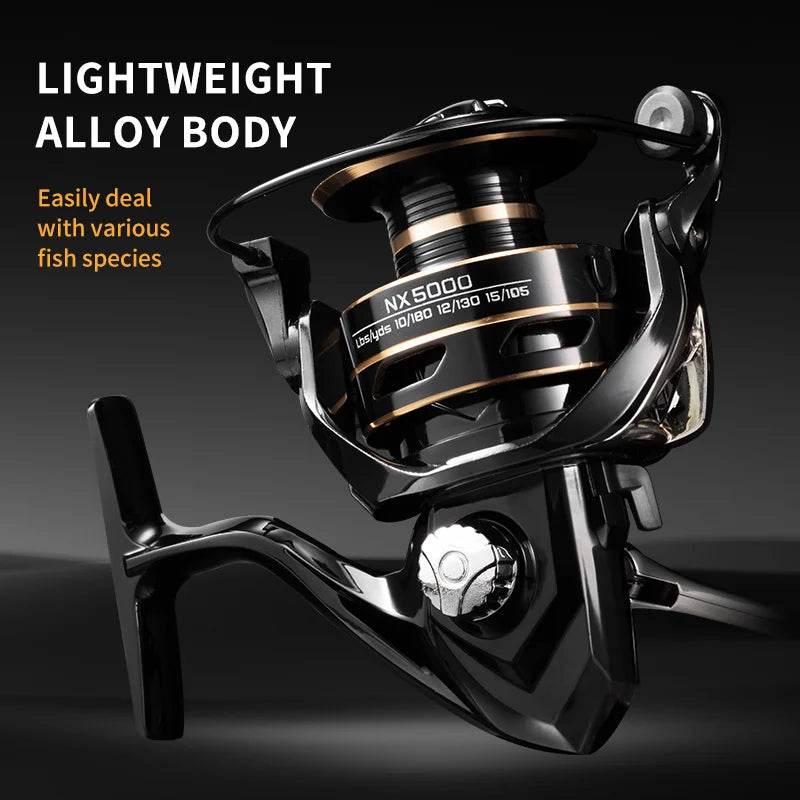 J-BARZILLAI NX Spinning Fishing Reel 10KG Max Drag