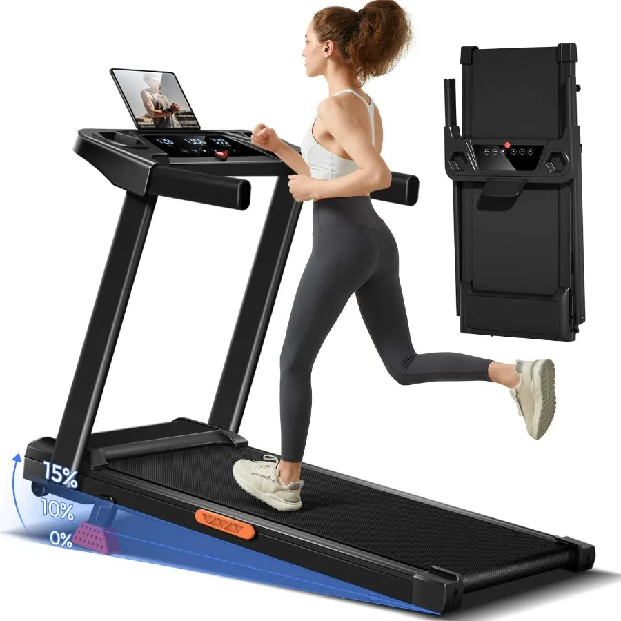 XMSJ 3 In 1 Portable Treadmill With Incline Foldable