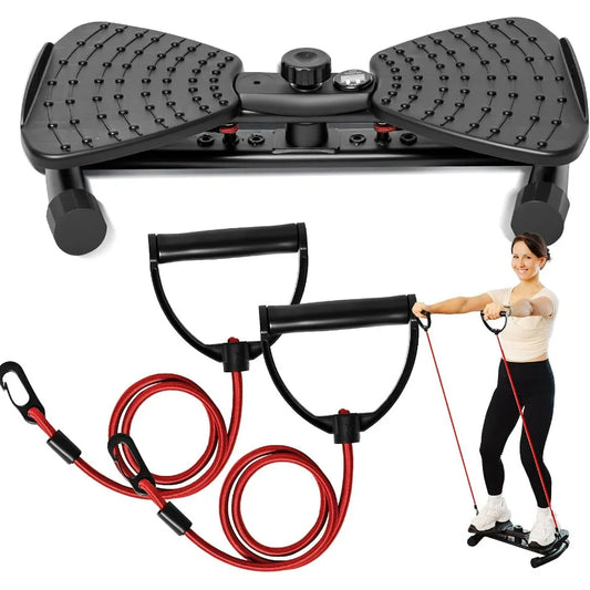 Waist Twister Machine Noiseless Adjustable Twist Board For Home Gym