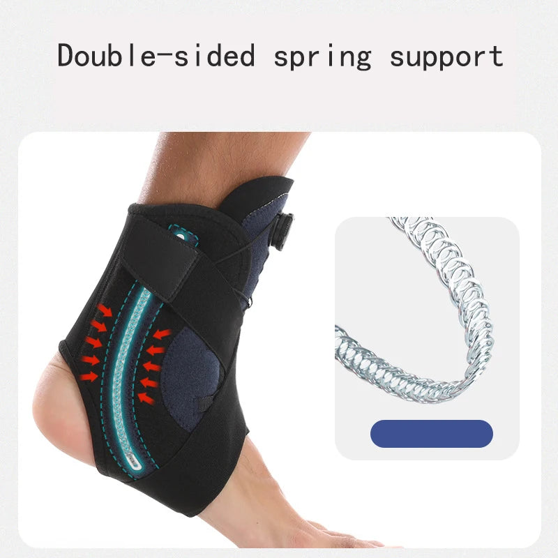 ZMHTDREAM Ankle Brace With Side Stabilizers For Sprained Ankles