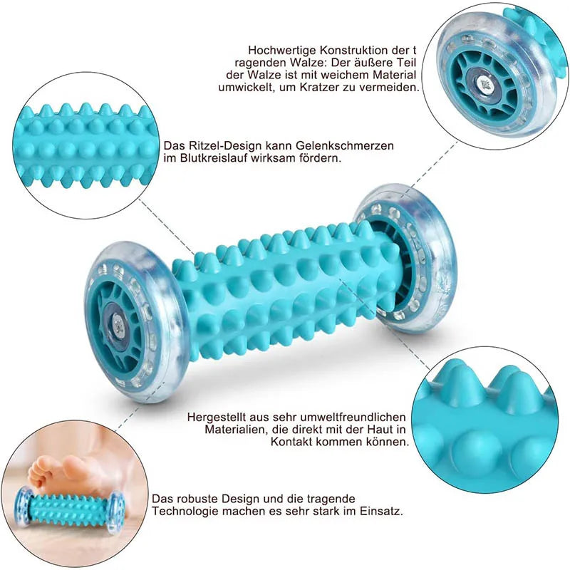 Foot Massager Roller Ball Manual Massager For Plantar Fasciitis