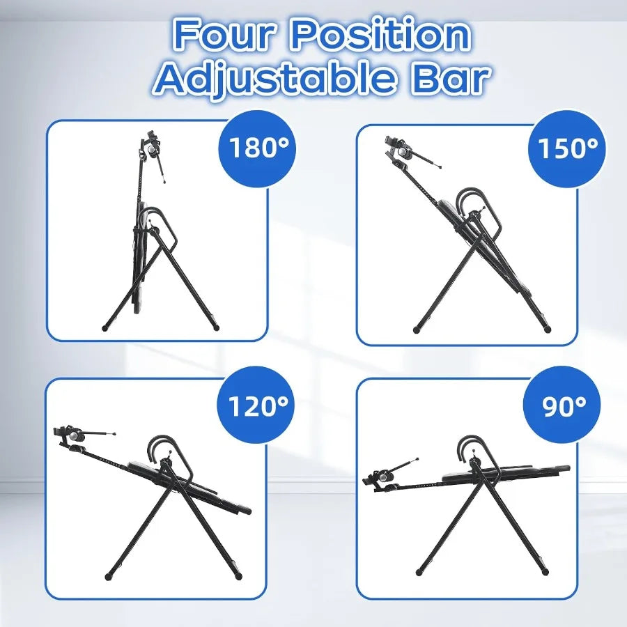 XMSJ Inversion Table with Advanced Heat and Massage