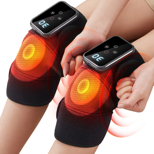 LEERCON Knee Massager With Heat And Vibration