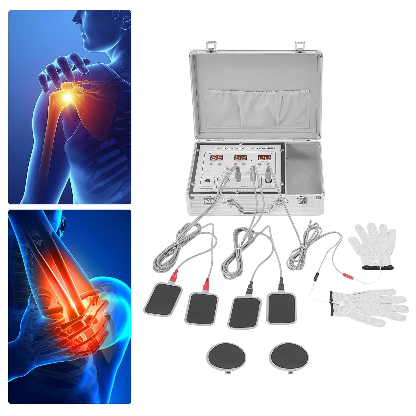 Bymaocar Bioelectric Massager Therapy Machine Meridian Massage 10 Modes