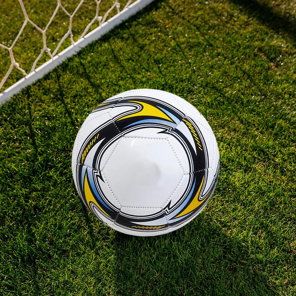 Soccer Ball PVC Cover Machine Stitched Panels Durable