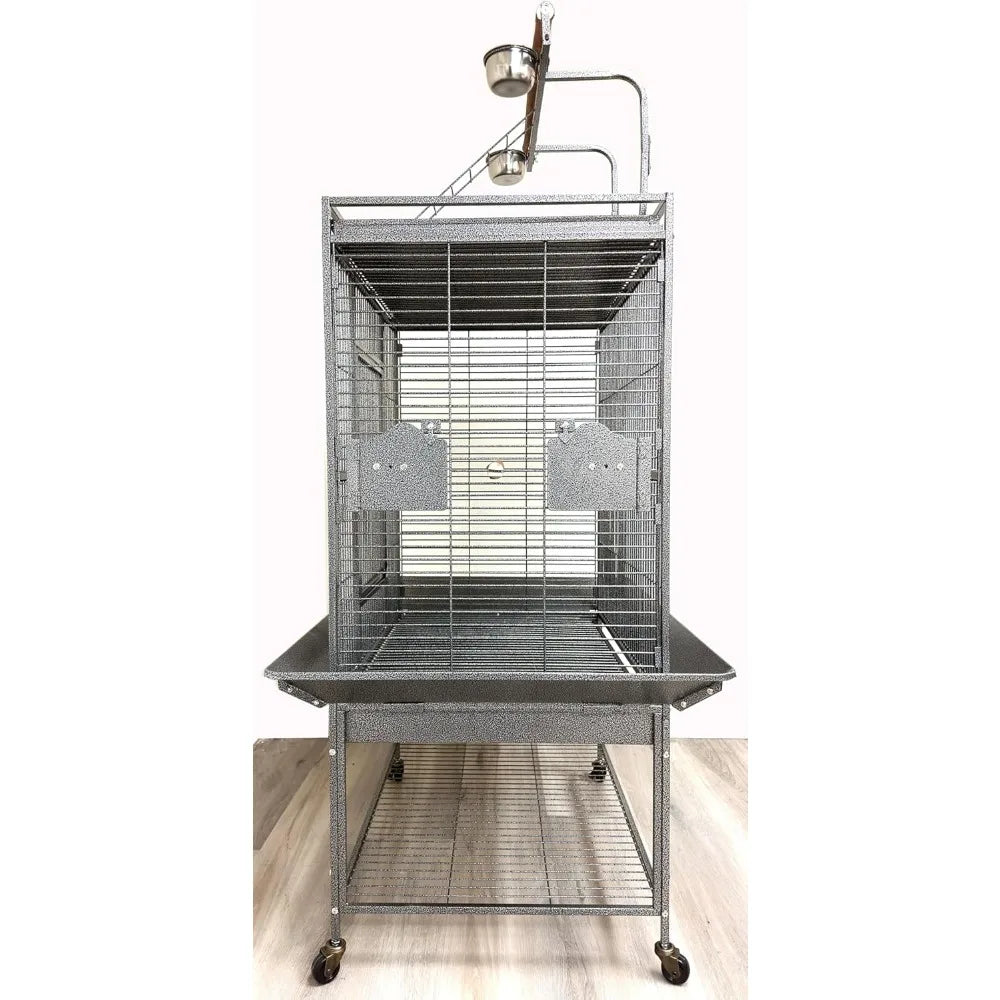Wrought Iron Bird Climbing Ladder Perch Stand For Parrots
