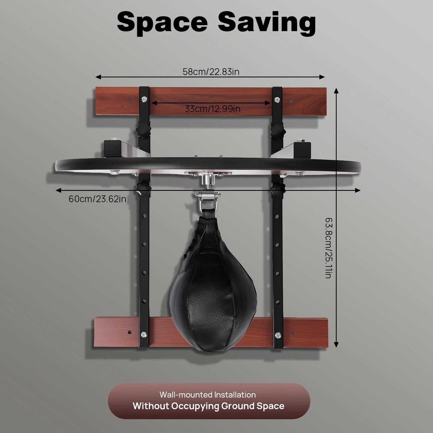 Heavy Duty Adjustable Speed Bag Platform Kit For Boxing Training