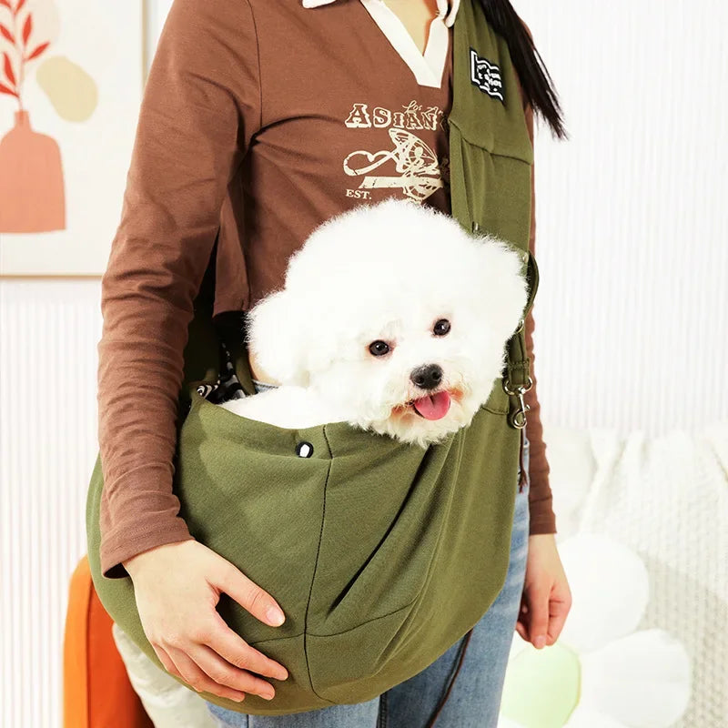 Comfortable Portable Pet Sling Carrier Bag For Dogs And Cats