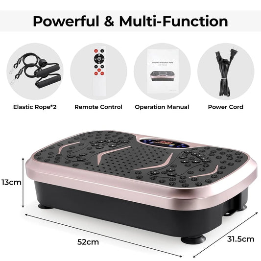 Vibration Plate Fitness Machine For Home Full Body Workout