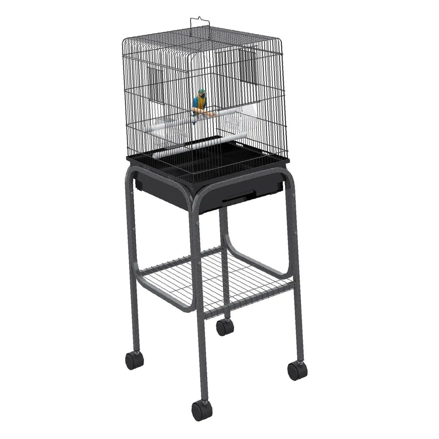 Metal Indoor Bird Cage Parrot Cage Bird Aviary Stainless Steel