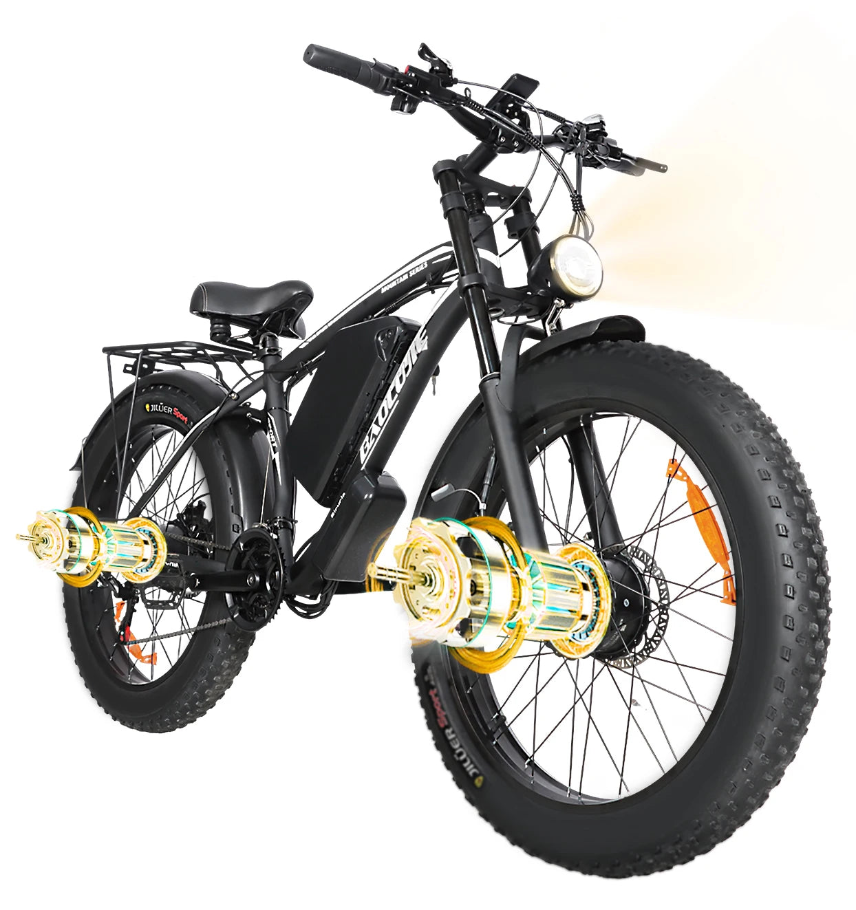 Baolujie DM01 Electric Bike 2000W 60V 30Ah Battery