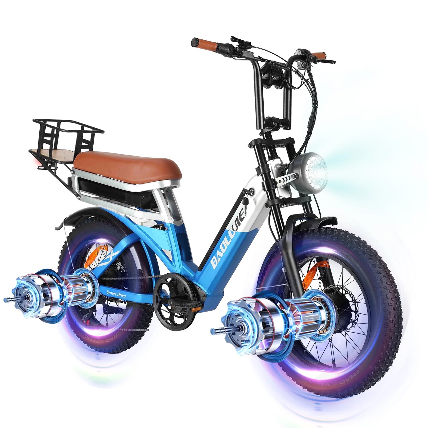 Baolujie DM01 Electric Bike 2000W 60V 30Ah Battery