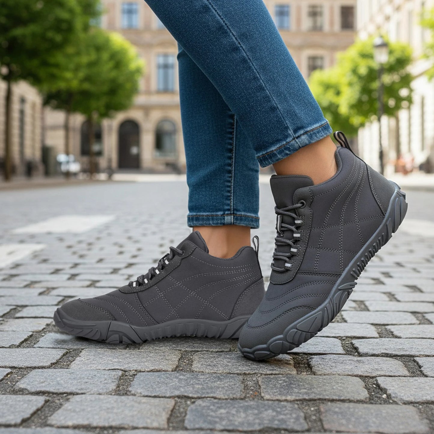 Outdoor Work Boots Anti Slip Casual Sneakers For Men