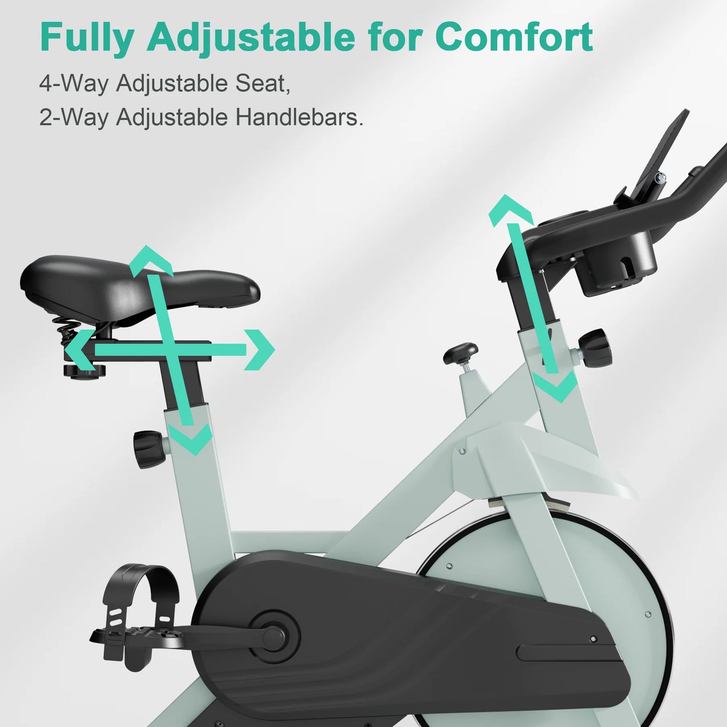 Superun Exercise Bike With 32 Level Magnetic Resistance