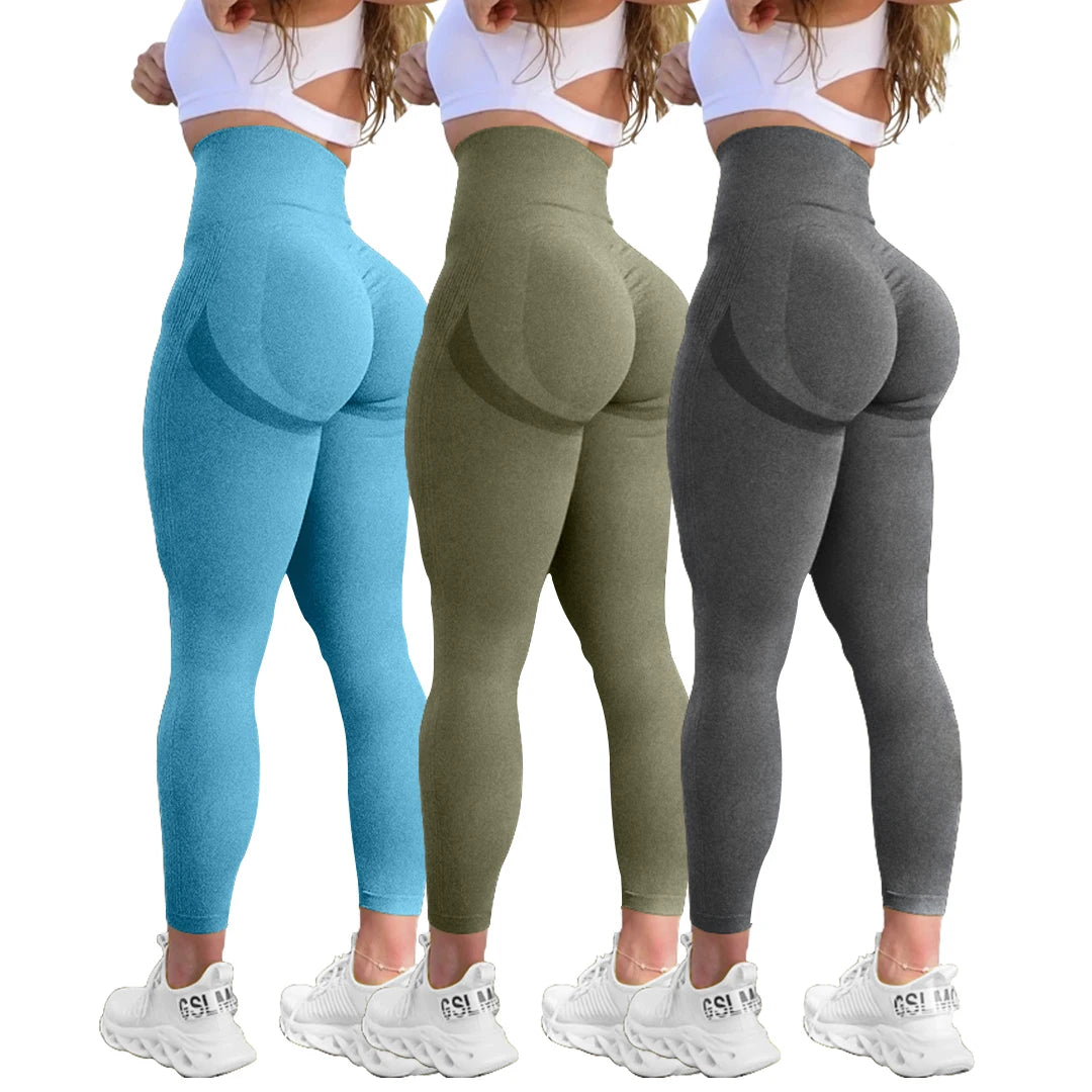 Women's Seamless Yoga Pants Leggings For Active Fitness