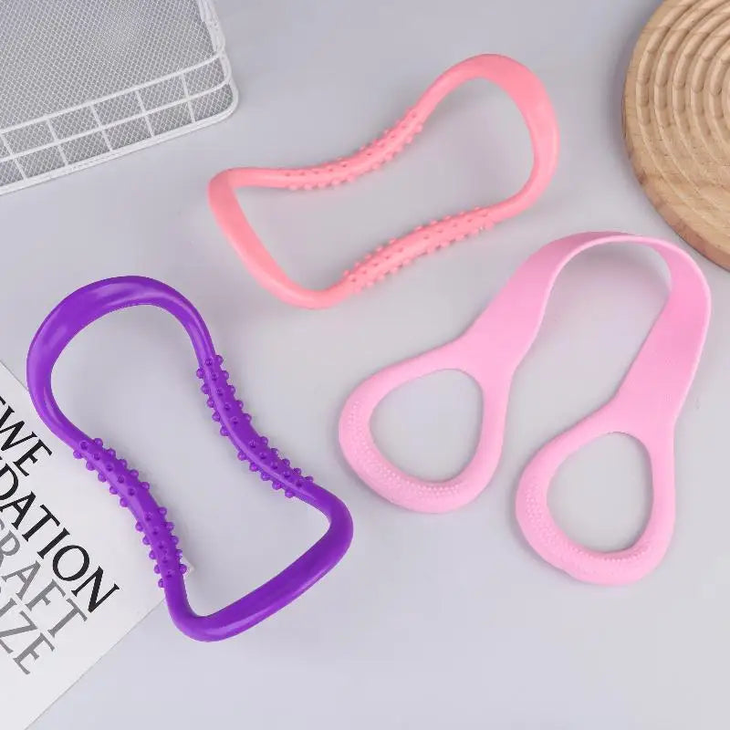 Neck Exercise Resistance Band Circle for Yoga and Fitness