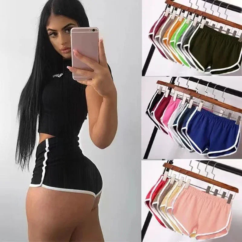 Women's Summer Yoga and Gym Shorts for Running and Training