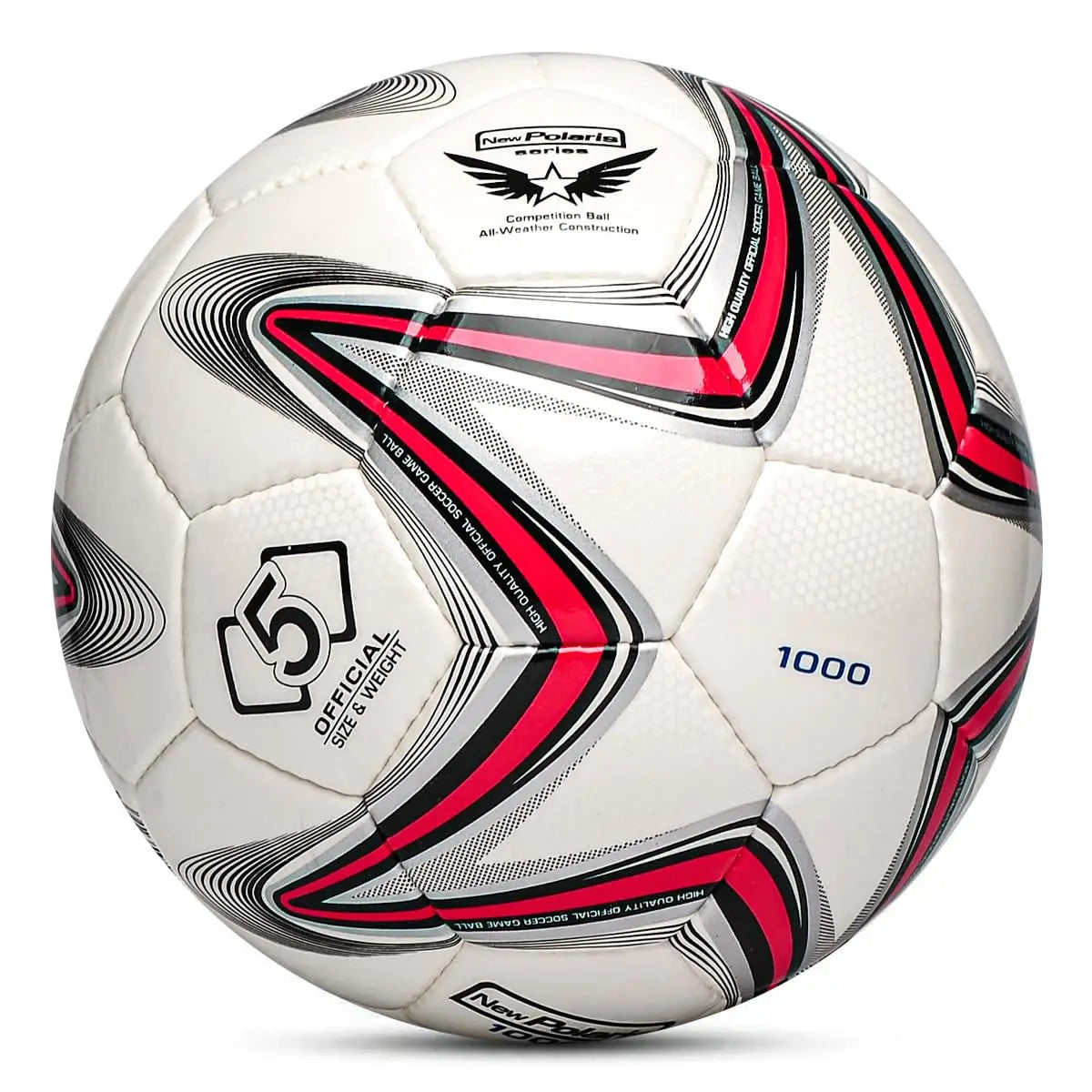Soft PU Leather Soccer Ball For Indoor Outdoor Training