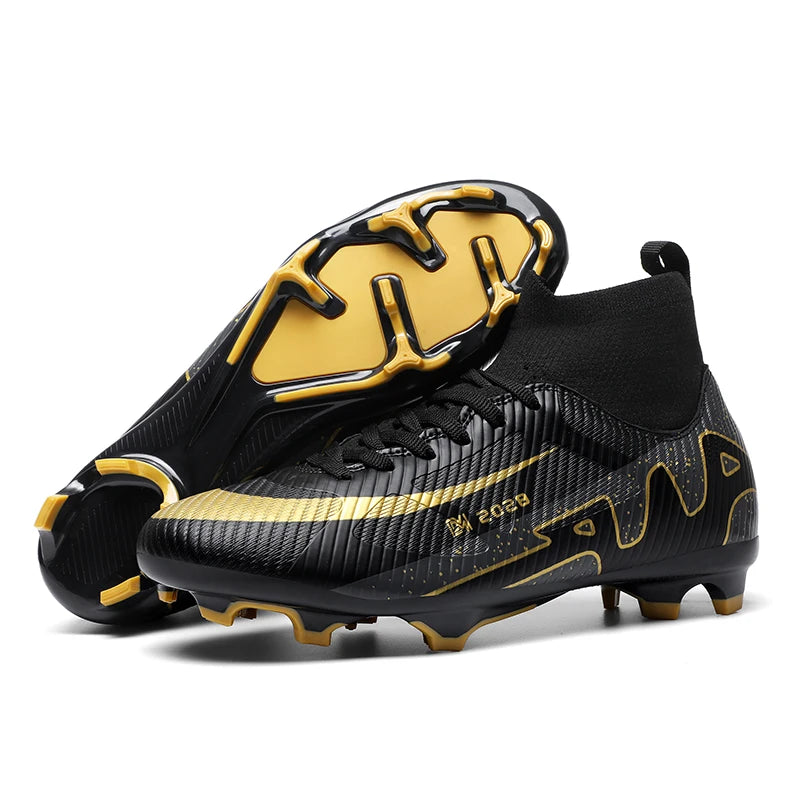 Sxfdneay Mens Soccer Shoes Professional Lightweight Non Slip Cleats
