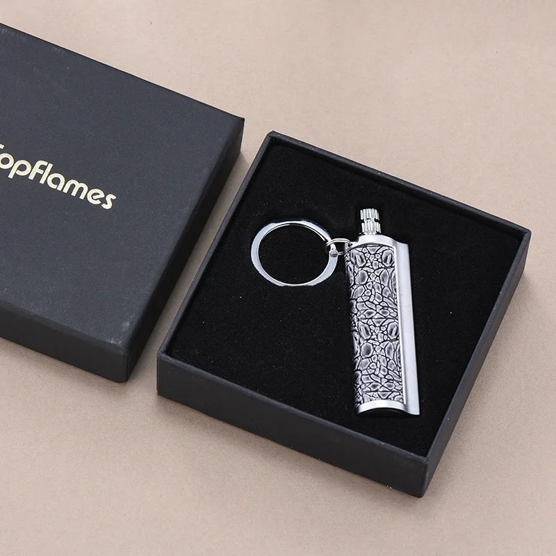 TopFlames Vintage Permanent Lighter 10000 Strikes Flint Fire Starter
