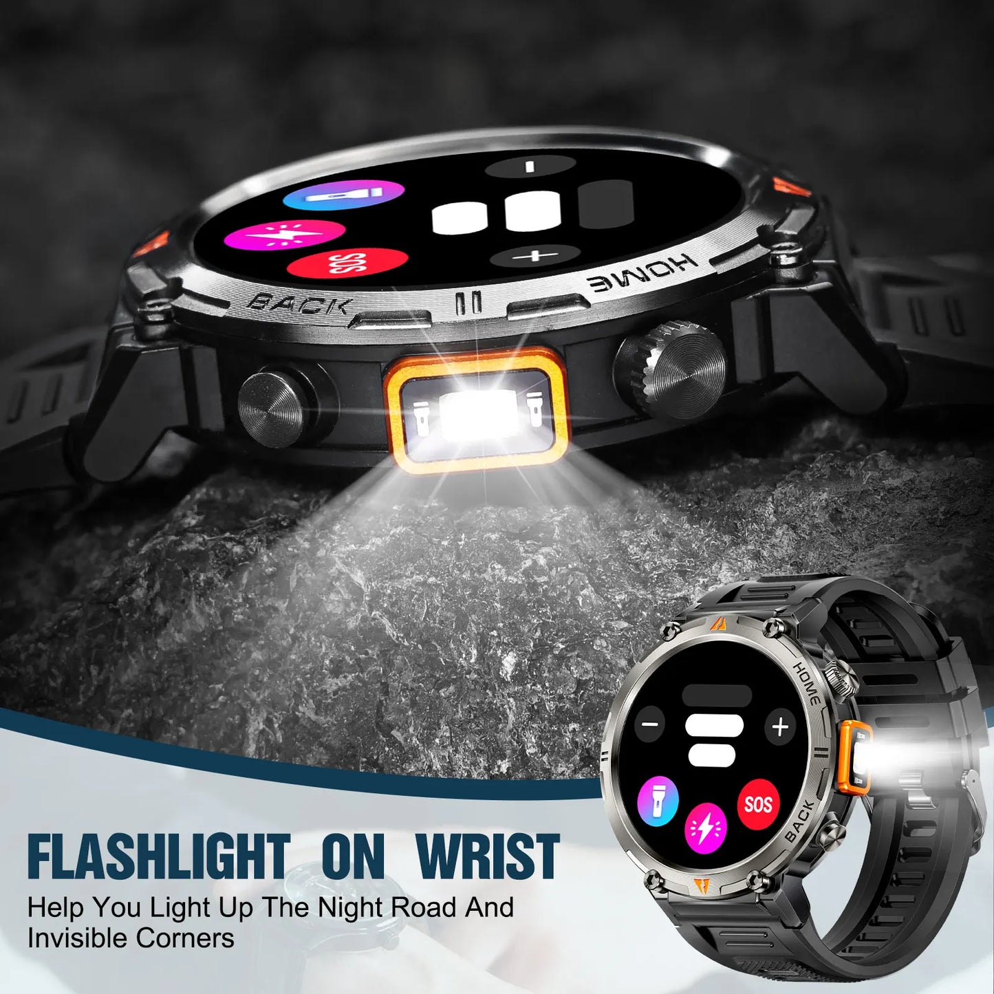 EIGIIS KE3 Bluetooth Call Smartwatch Full Touch Screen With Heart Rate Monitor