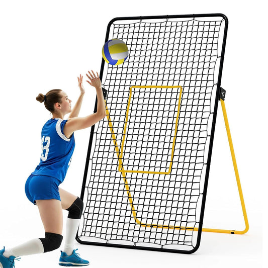 HiMISS Volleyball Rebounder Net Multi-Angle Training