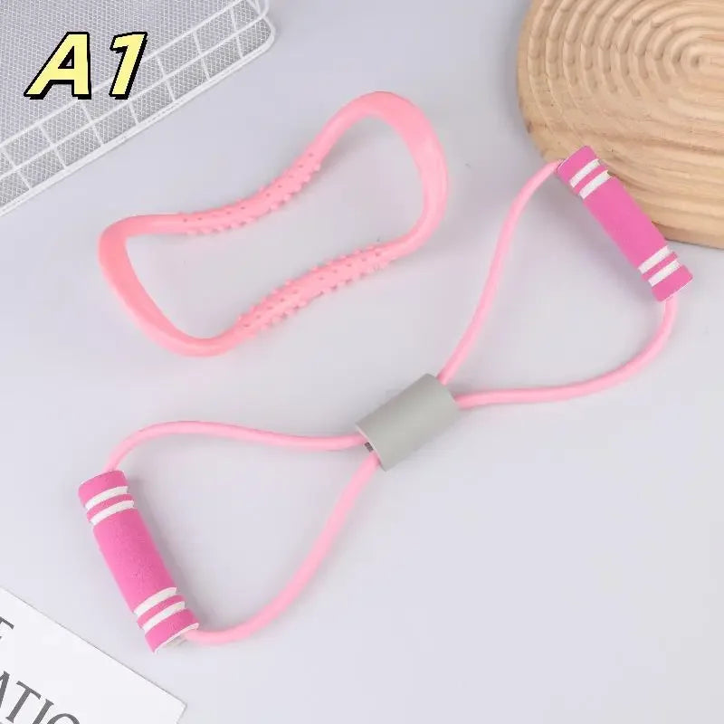Neck Exercise Resistance Band Circle for Yoga and Fitness