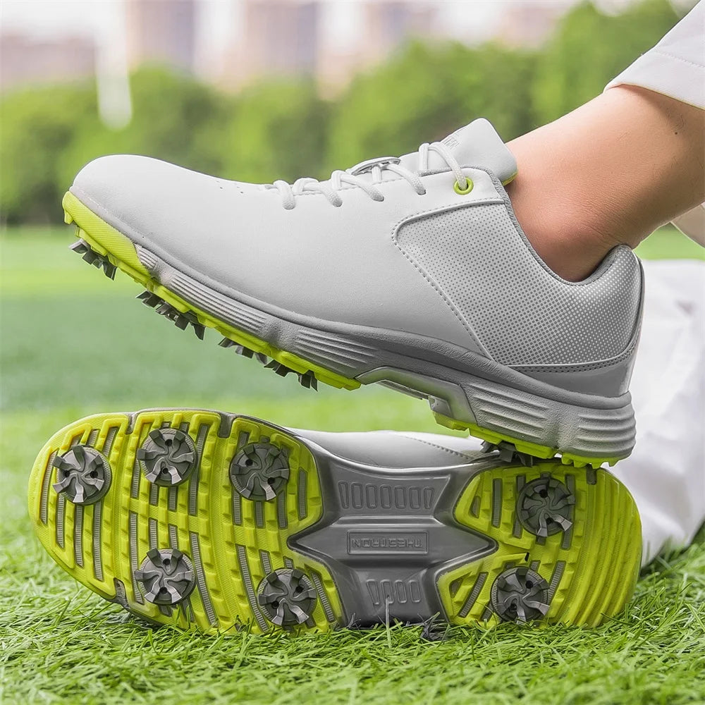 New Golf Shoes Men Waterproof Golf Sneakers Anti Slip Walking Footwears