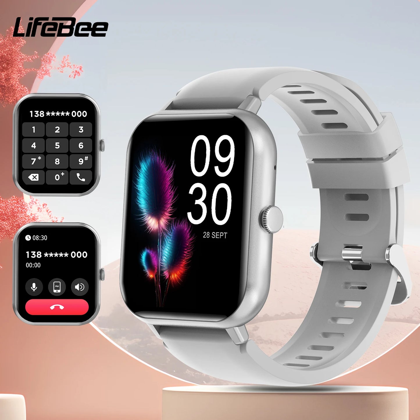 Lifebee Smart Watch Fitness Tracker With 100 Plus Sports Modes