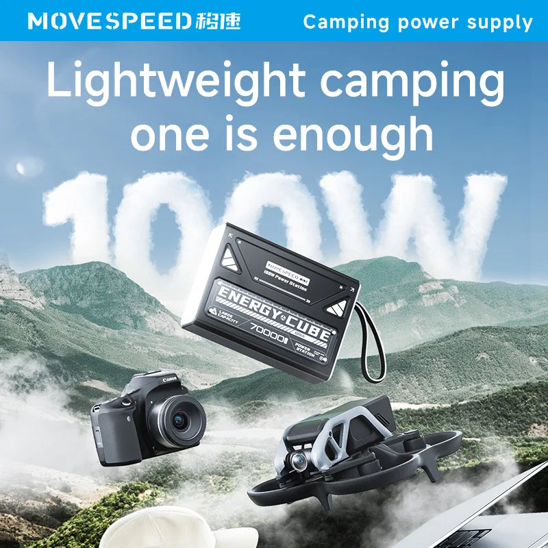 Movespeed Z70 Pro 70000mAh Power Bank USB C Fast Charge