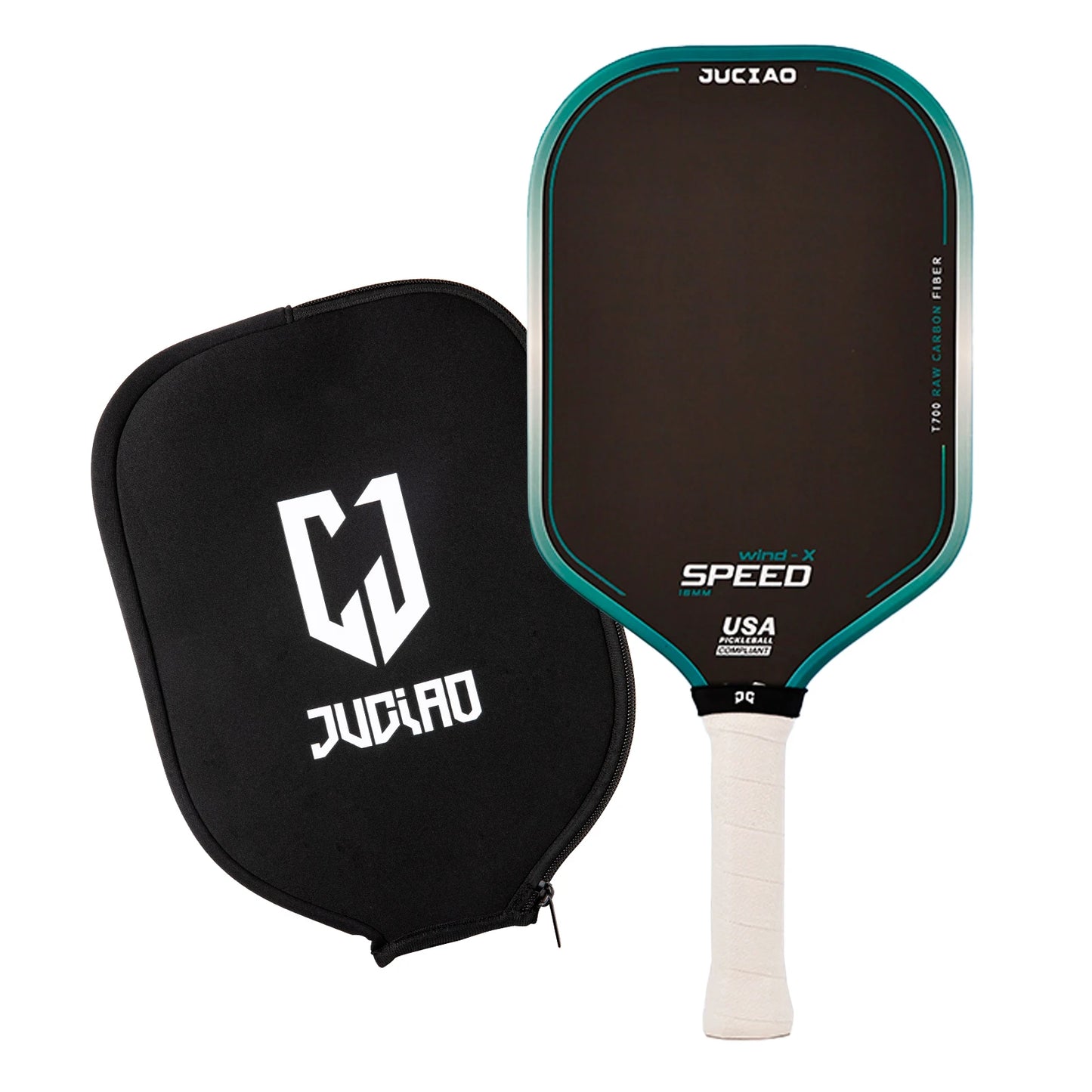 JUCIAO Gen3 Carbon Fiber Pickleball Paddle For Power And Spin