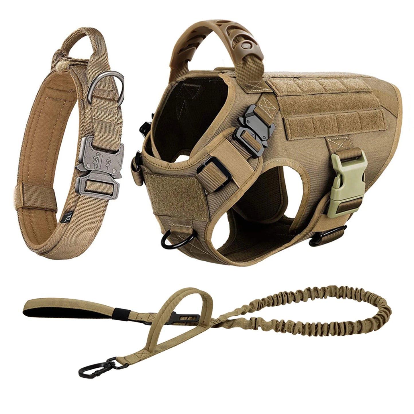 PETRAVELCN Large Dog Vest Harness And Leash Set For Training