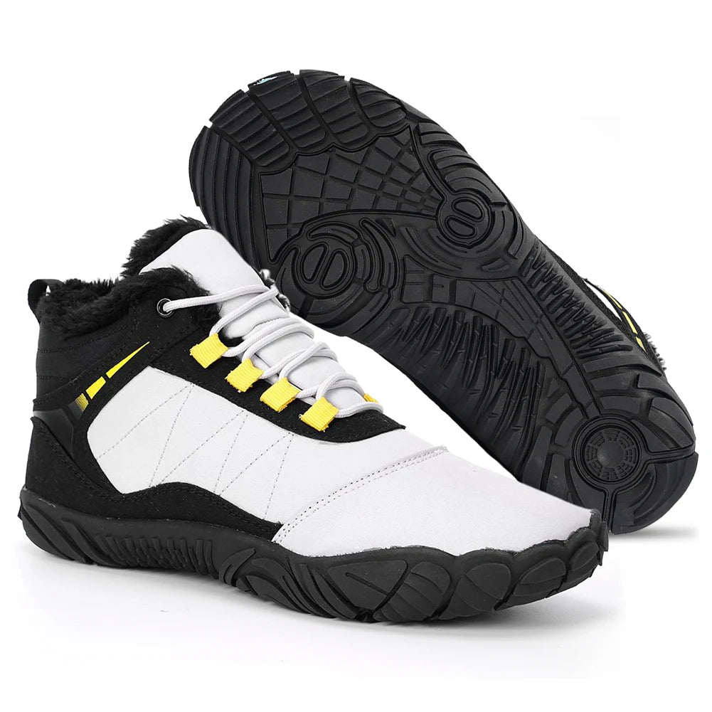 Winter Barefoot Snow Boots Non Slip With Wide Toe Box