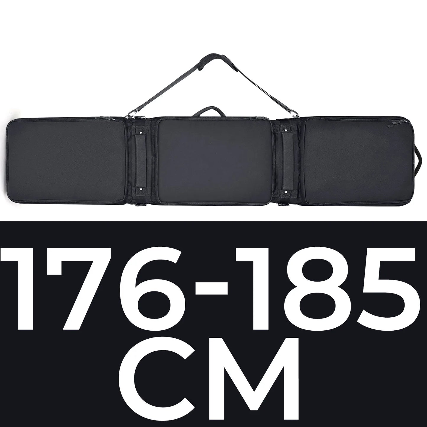 Ski And Snowboard Wheeled Bag Carrier For Winter Sports