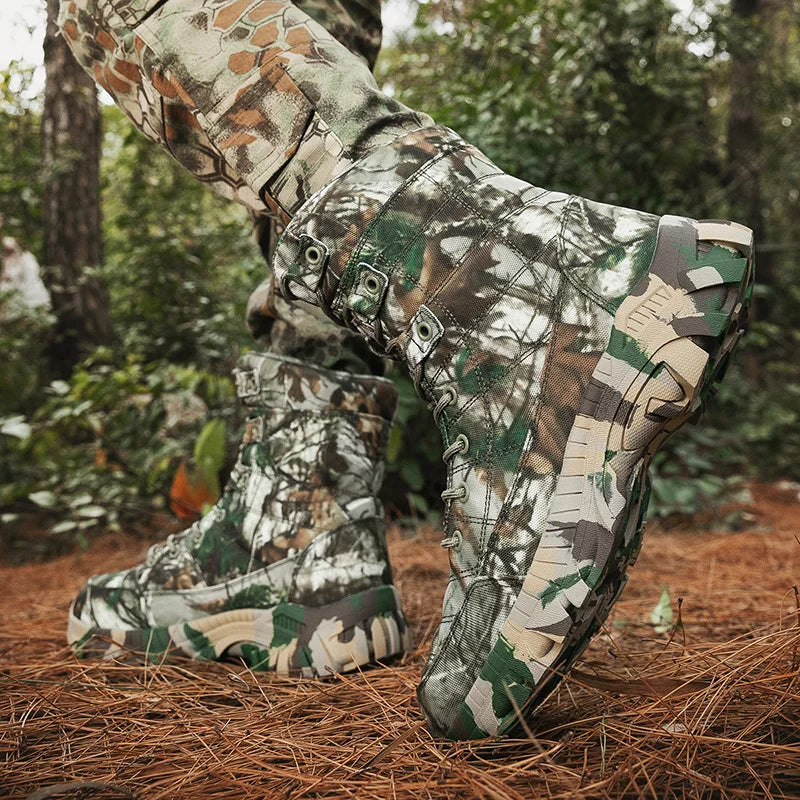Louis Kadhrcn Men's Lightweight Outdoor Hiking Tactical Boots