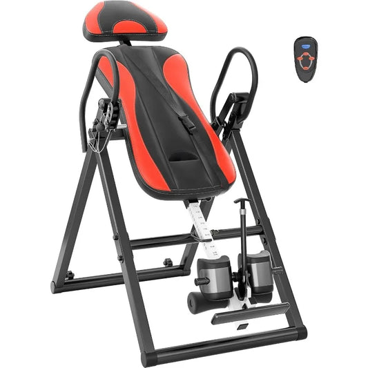 YTYIN Inversion Table With Massage And Heat For Back Pain