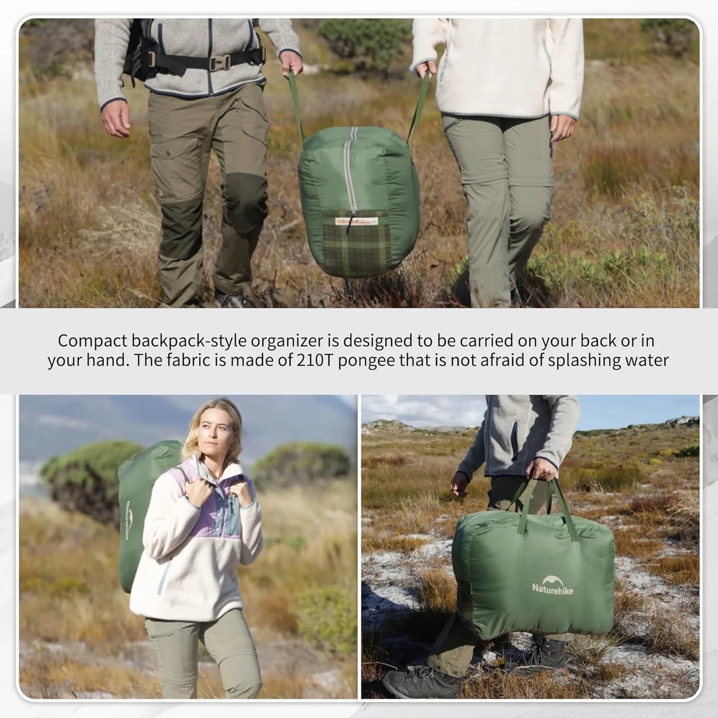 Naturehike Flannel Two Person Sleeping Bag With Pillows