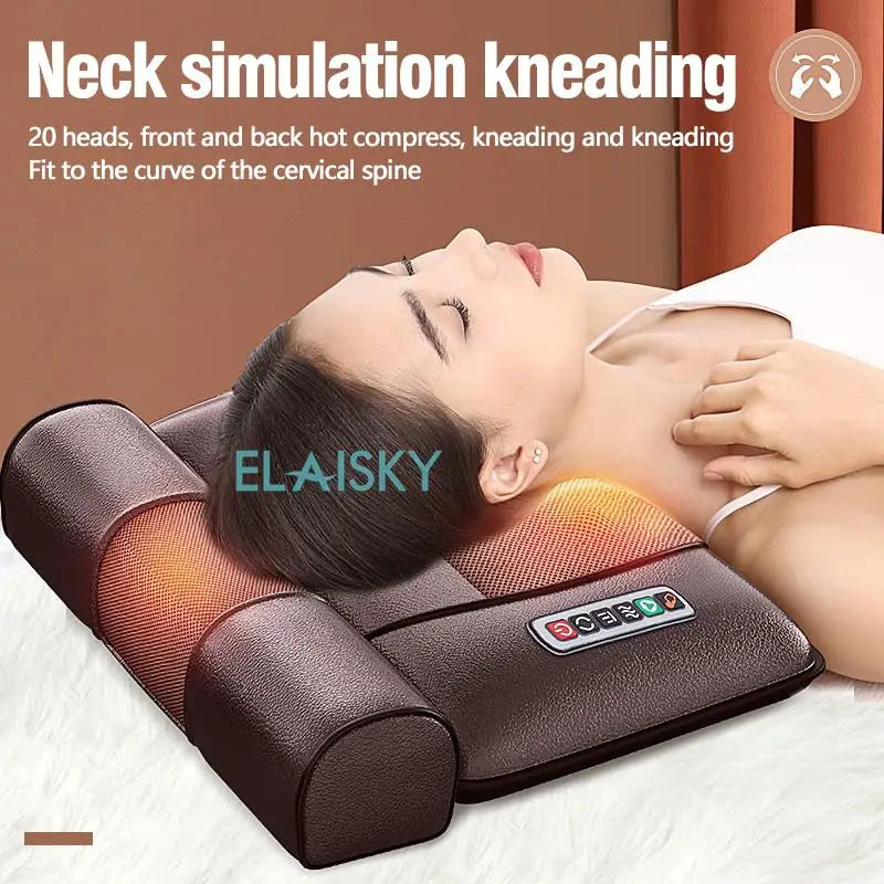 ELAISKY Full Body Massage Cushion Infrared Heating